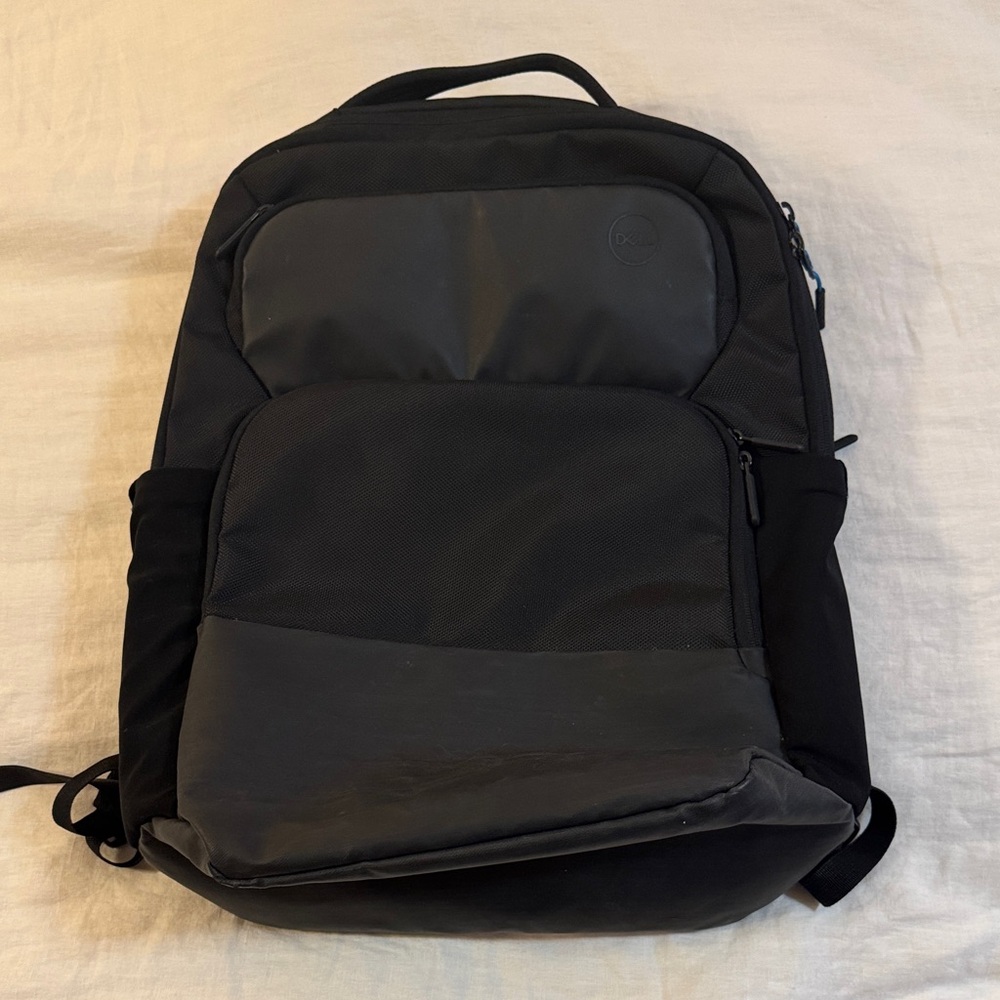 EUC Black Dell Laptop Backpack